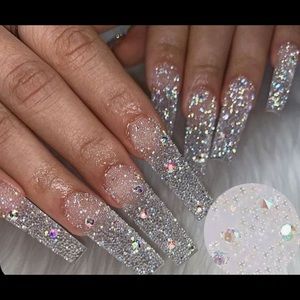 Mini Crystals Press on nails